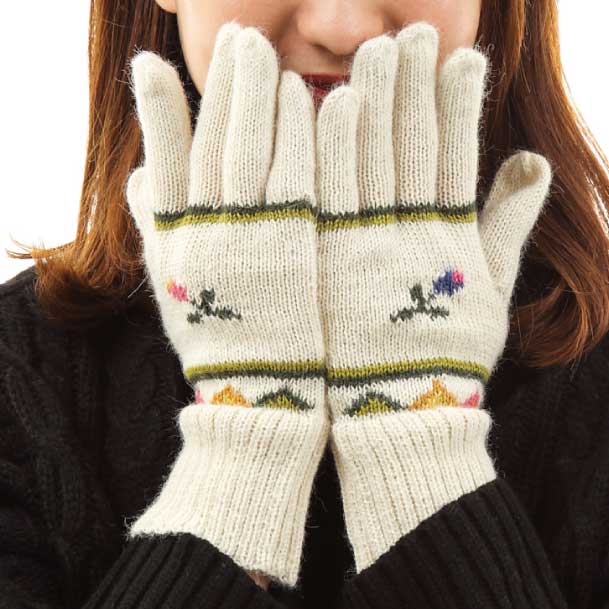 アルパカニットコレクション 手袋の商品画像